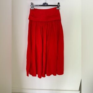 Antonio Melani Red Skirt Size 2-4